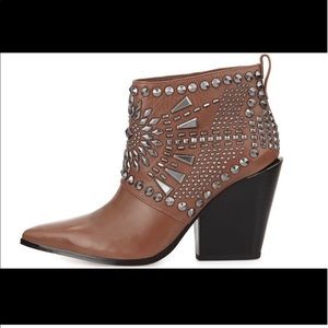 BCBGMAXAZRIA Creed Geometric Bootie